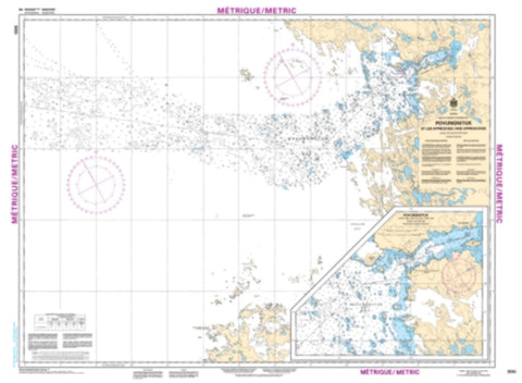 Buy map Povungnituk et les Approches/and Approaches by Canadian Hydrographic Service