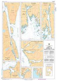 Buy map Plans Vicinity of/Proximite de Princess Royal Island by Canadian Hydrographic Service