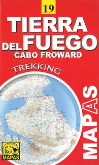 Buy map Tierra del Fuego and Cabo Froward, Chile by Juan Luis Mattassi Alonso