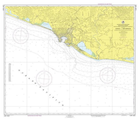 Buy map Cayaco a San Marcos by Secretaria de Marina