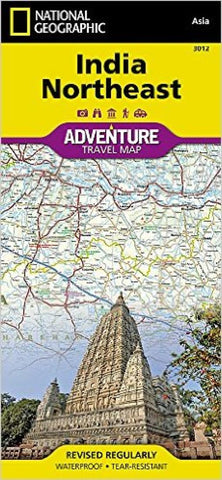 Buy map India, Northeast Adventure Map 3012