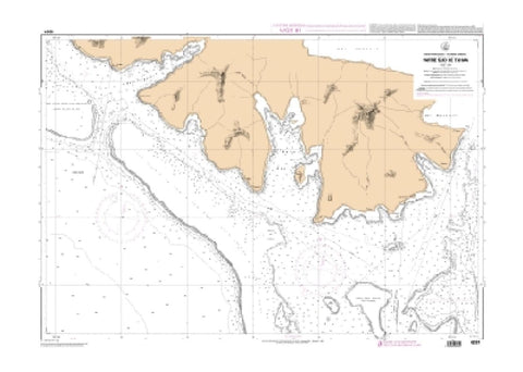 Buy map Partie Sud de Tahaa by SHOM