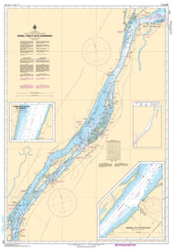 Buy map Sorel-Tracy a/to Varennes by Canadian Hydrographic Service