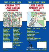 Buy map Lake Tahoe : Carson City : Truckee