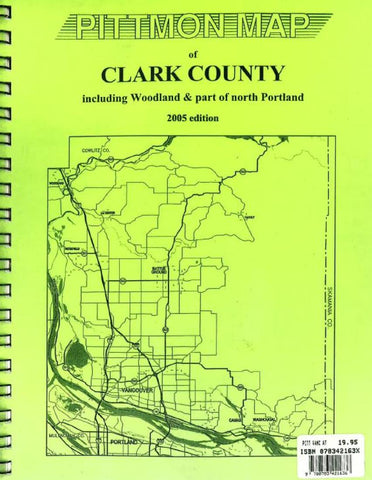 Buy map Clark County, Washington Atlas by Pittmon Map Company
