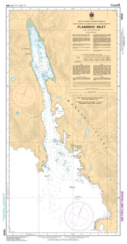 Buy map Flamingo Inlet by Canadian Hydrographic Service