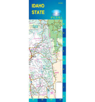 Buy map Idaho state : pearl laminated map