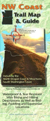 Buy map NW Coast Trail Map and Guide by Adventure Maps