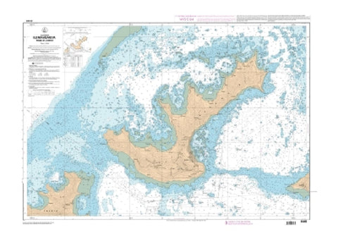 Buy map Ile Mangareva - Passe de lOuest by SHOM