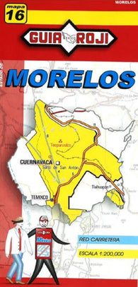Buy map Morelos, Mexico, State Map by Guia Roji