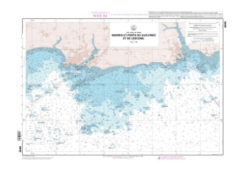 Buy map Abords et ports de Gullvinec et de Lesconil by SHOM