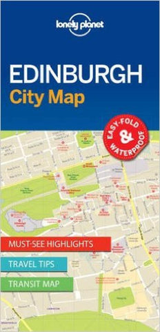 Buy map Edinburgh, Scotland: City Map by Lonely Planet Publications