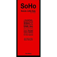 Buy map SoHo, Nolita and Little Italy, New York City