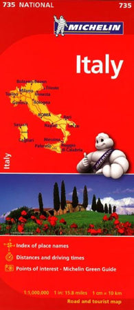 Buy map Italy (735) by Michelin Maps and Guides