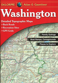 Buy map Washington State Atlas and Gazetteer by DeLorme