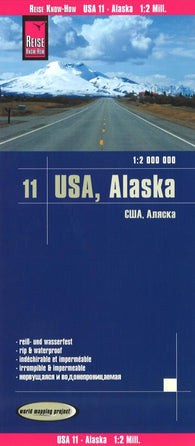Buy map Alaska Road Map