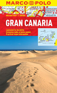 Buy map Gran Canaria, Spain by Marco Polo Travel Publishing Ltd