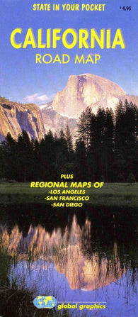 Buy map California Road Map by Global Graphics