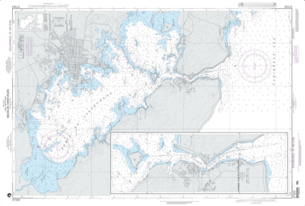Buy map Bahia De Cienfuegos (NGA-27163-21) by National Geospatial-Intelligence Agency