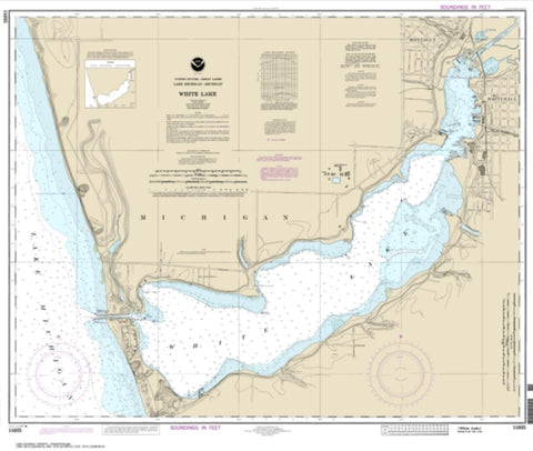 Buy map White Lake (14935-21) by NOAA