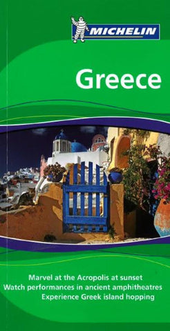 Buy map Greece, Green Guide by Michelin Maps and Guides