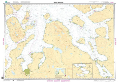 Buy map FRA SKJERVÖY TIL KVÆNANGEN (94) by Kartverket