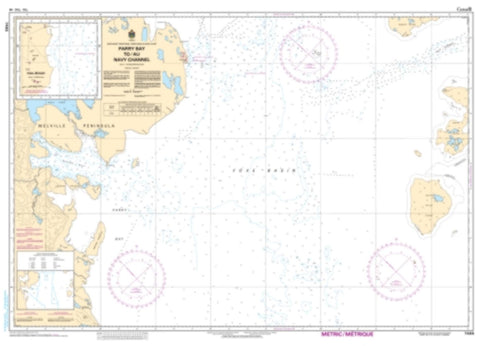 Buy map Parry Bay to/au Navy Channel by Canadian Hydrographic Service