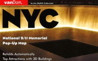 Buy map NYC : national 9/11 memorial pop-up map