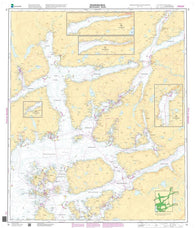 Buy map RYFYLKEFJORDANE. SJERNARØYANE-SAUDA (15) by Kartverket