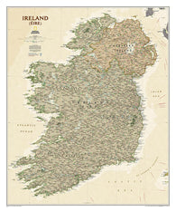 Buy map Ireland executive : wall map