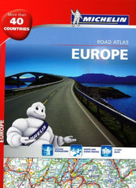 Buy map Europe, Motoring Atlas, Spiral Bound, 2015 (136) by Michelin Maps and Guides