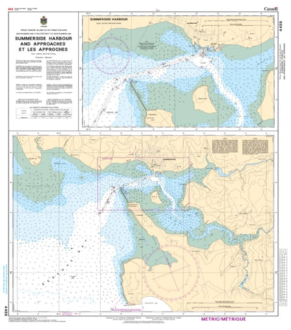 Buy map Summerside Harbour and Approaches/et les Approches by Canadian Hydrographic Service
