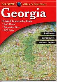 Buy map Georgia, Atlas and Gazetteer by DeLorme