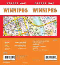 Buy map Winnipeg, Manitoba Street Map