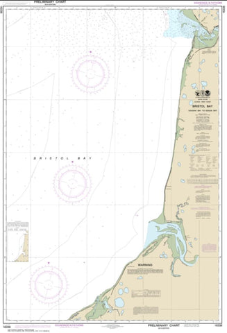 Buy map Bristol Bay-Ugashik Bay to Egegik Bay (16338-4) by NOAA