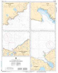 Buy map Tilt Cove and/et La Scie Harbour by Canadian Hydrographic Service