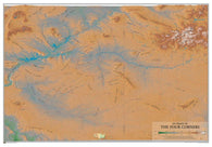 Buy map Four Corners AZ/NM/CO/UT 27x39