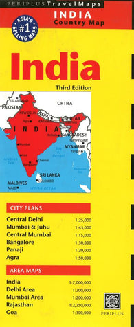 Buy map India by Periplus Editions