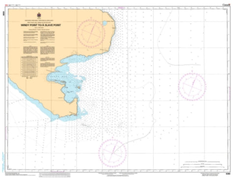 Buy map Windy Point to/a Slave Point by Canadian Hydrographic Service