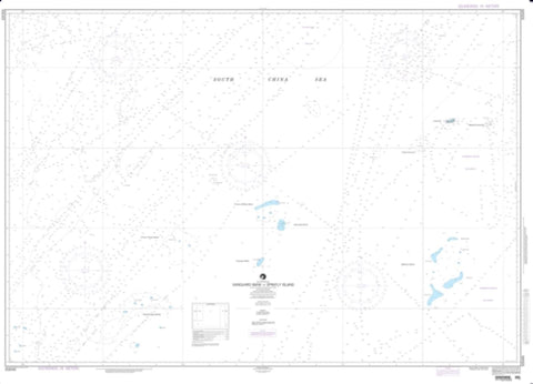 Buy map Vanguard Bank To Spratly Island (NGA-93049-1) by National Geospatial-Intelligence Agency