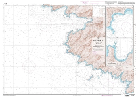 Buy map Du Cap Muro au Cap de Feno by SHOM
