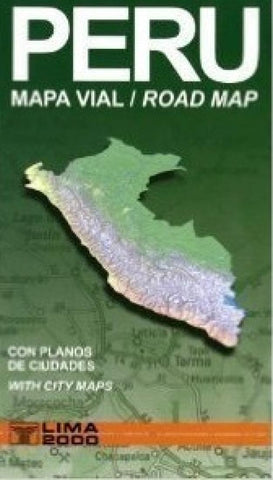 Buy map Peru Road Map by Lima 2000