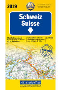 Buy map Schweiz Offizielle Strassenkarte
