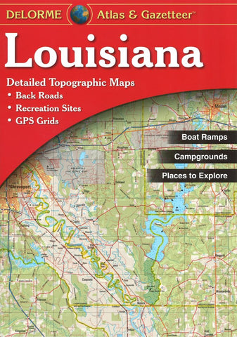 Buy map Louisiana Atlas and Gazetteer by DeLorme