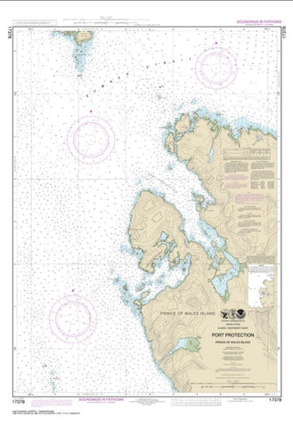 Buy map Port Protection, Prince of Wales Island (17378-15) by NOAA