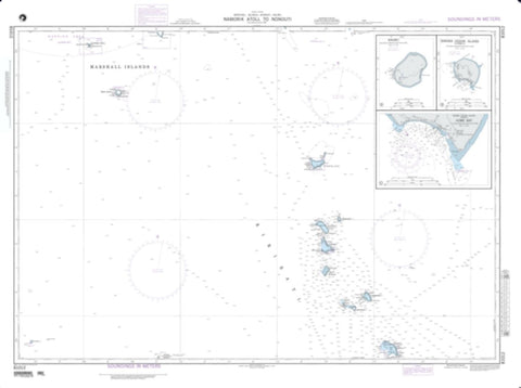 Buy map Normorik Atoll To Nonouti - Marshall Islands (NGA-81012-3) by National Geospatial-Intelligence Agency