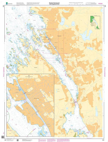 Buy map NORDRE KARMSUND MED HAUGESUND HAVN (469) by Kartverket