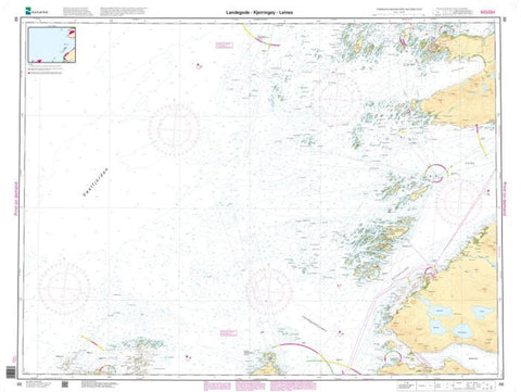 Buy map FRA LANDEGODE TIL KJÆRRINGÖ OG LEINES (66) by Kartverket