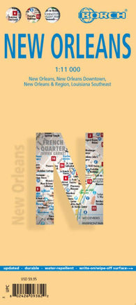 Buy map New Orleans City Map