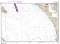 Buy map Gulf of Santa Catalina; Delmar Boat Basin-Camp Pendleton (18774-12) by NOAA